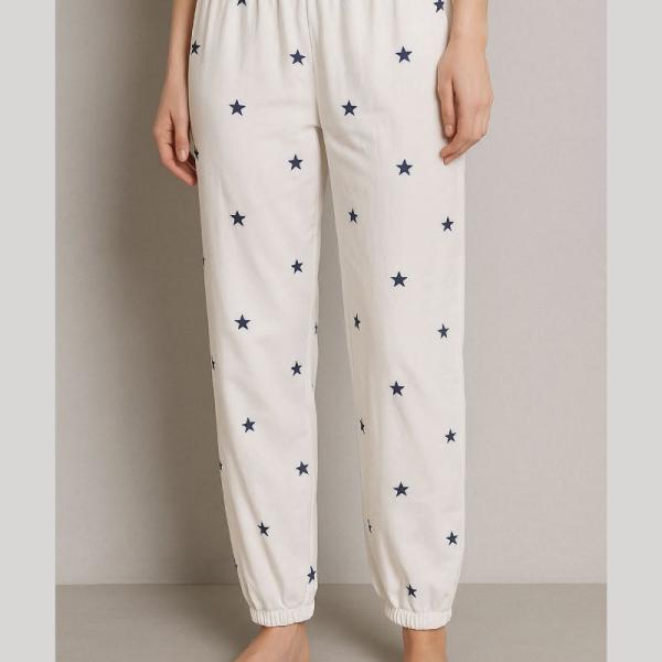Ladies Printed Cotton Trousers