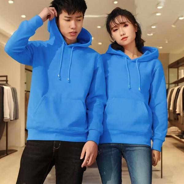 Matching Red Couple Hoodies — Cozy Twin Set