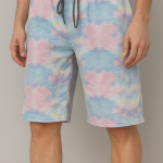 Men's French Terry Printed Shorts