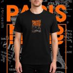 Paris-Paris-Orange Printed T-shirt