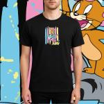 Tom-&-Jerry Printed T-shirt